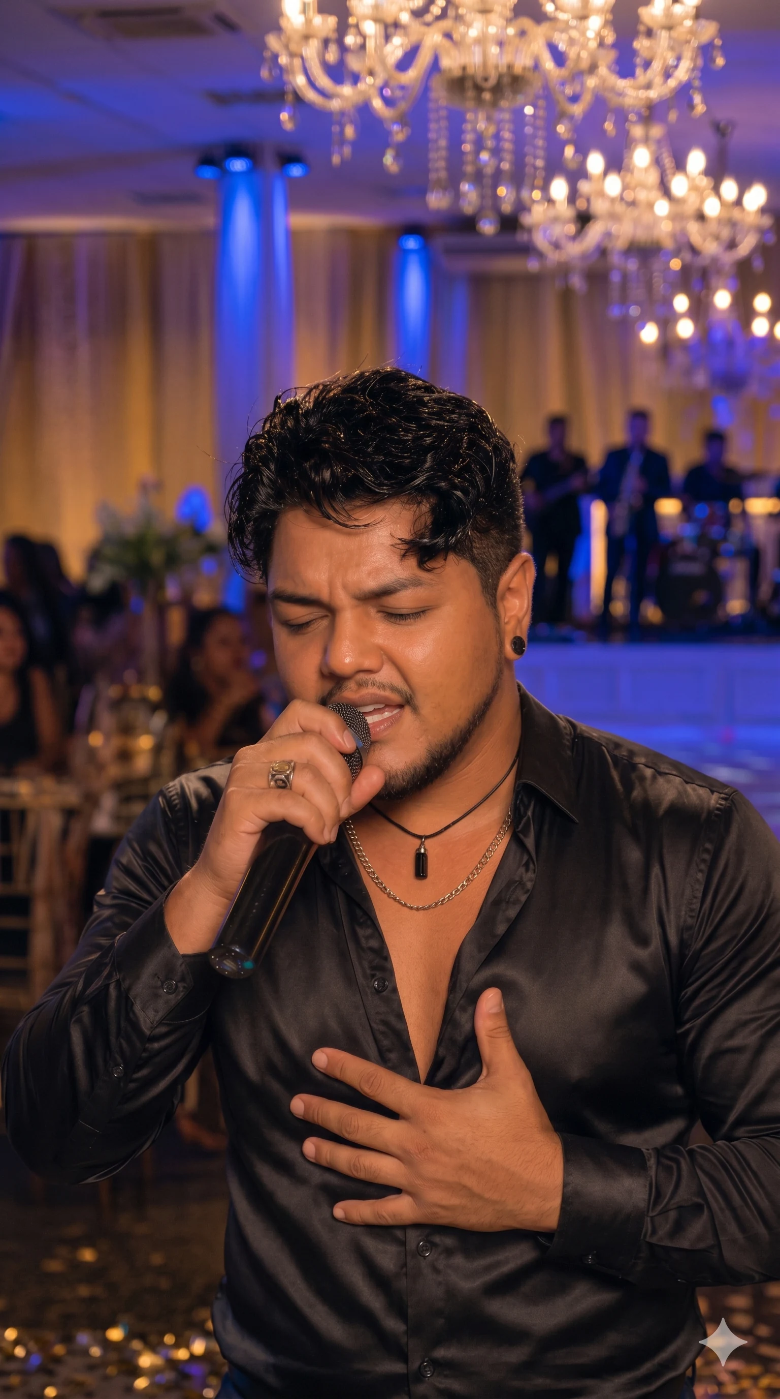 Germán Aquino en show en vivo para fiesta de 15 años — cantante y animador para casamientos y fiestas en CABA y GBA